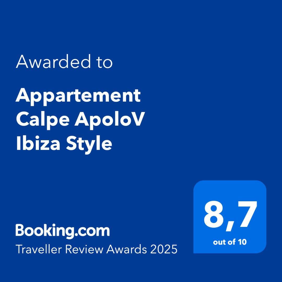 Appartement Calpe Apolov Ibiza Style Екстериор снимка